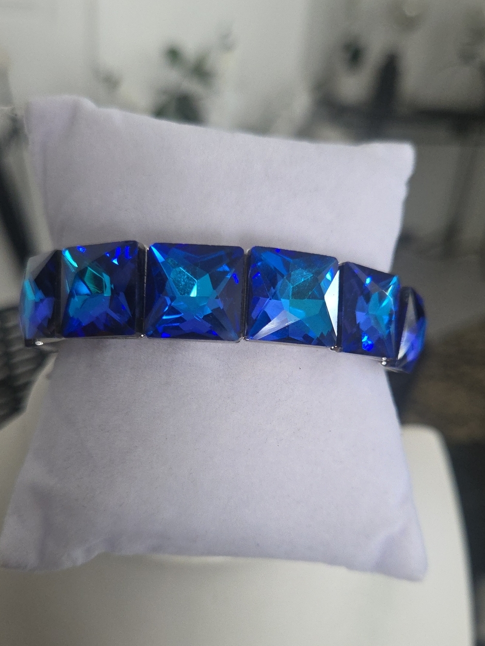 Paparazzi Upscale Funk Blue Bracelet NWT